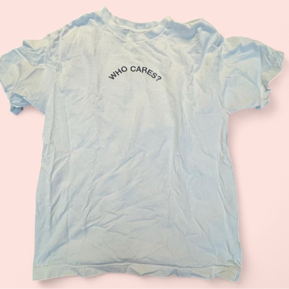 Kids White Graphic T-Shirt